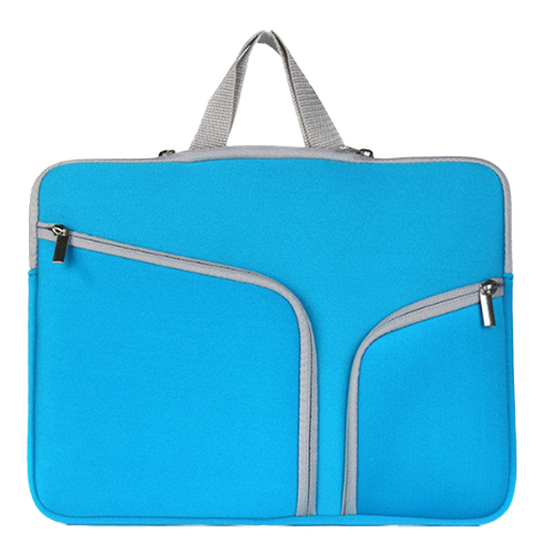 Neoprene Laptop Sleeve w/ 3 Zipper Compartments & Handle thumbnail 5