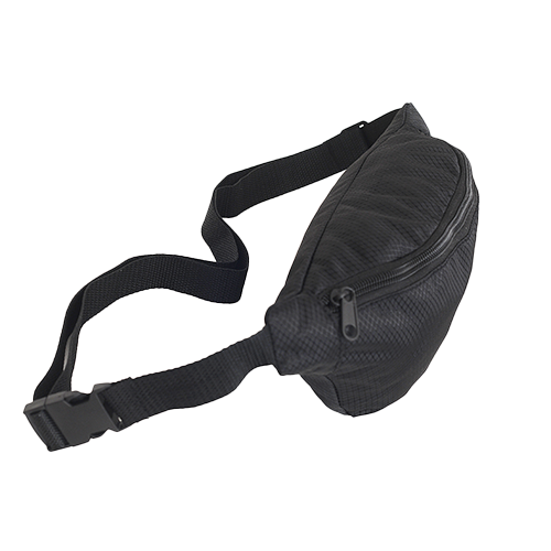 Waterproof Ribstop Waist Fanny Packs w/ 1 Zipper, 13"W x 6"H