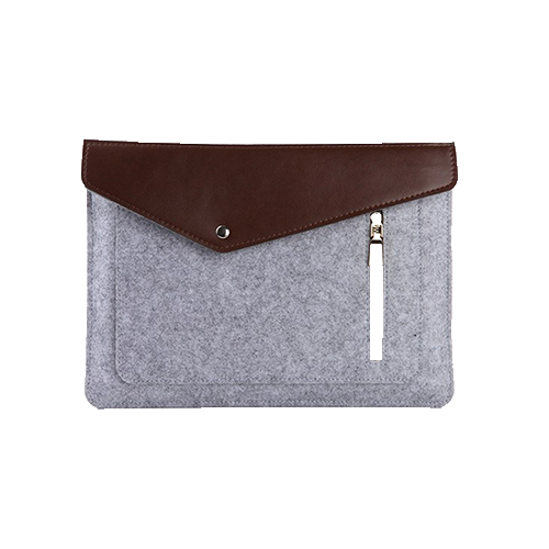 Oxford Laptop Sleeves w/ Front Accessory Pocket & Zipper