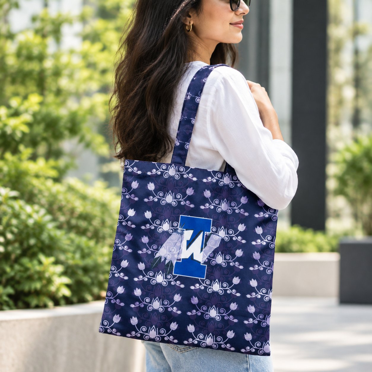 Dye sublimation poly canvas bag