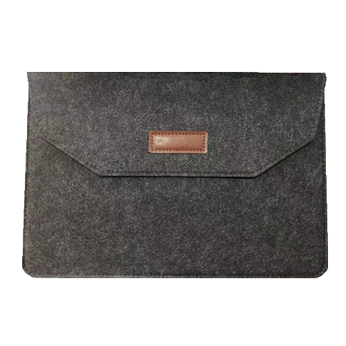Two-in-One Felt Laptop Sleeve w/ Velcro Closure & Kit Box thumbnail 3