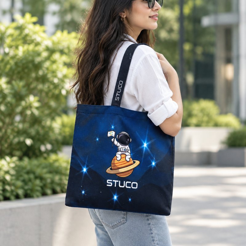 Dye sublimation poly canvas bag