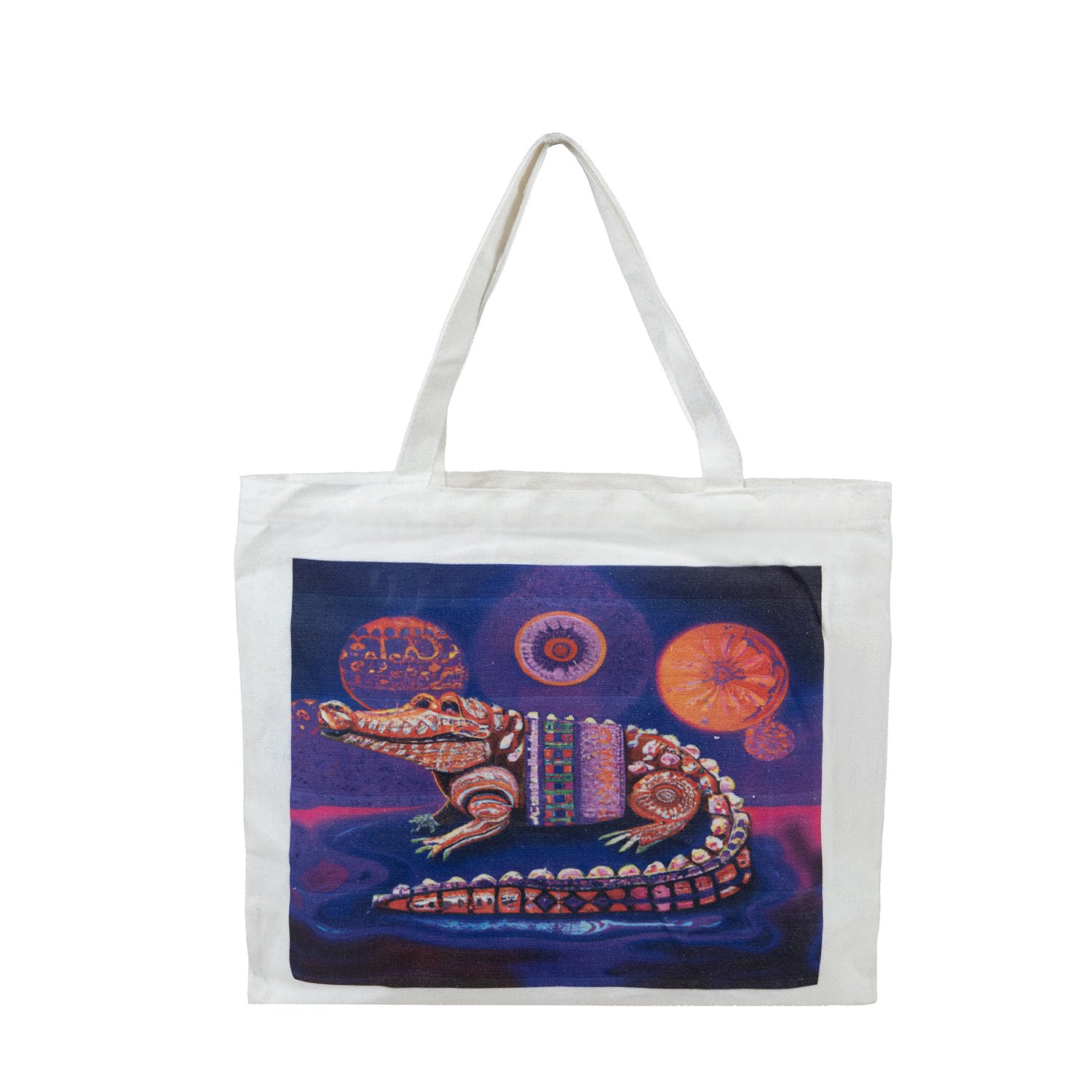 Dye sublimation poly canvas bag thumbnail 5