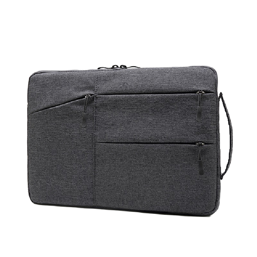 Polyester Laptop Sleeve w/ Four Compartments & Side Handle thumbnail 2
