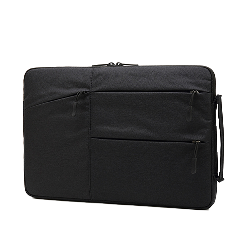 Polyester Laptop Sleeve w/ Four Compartments & Side Handle thumbnail 3