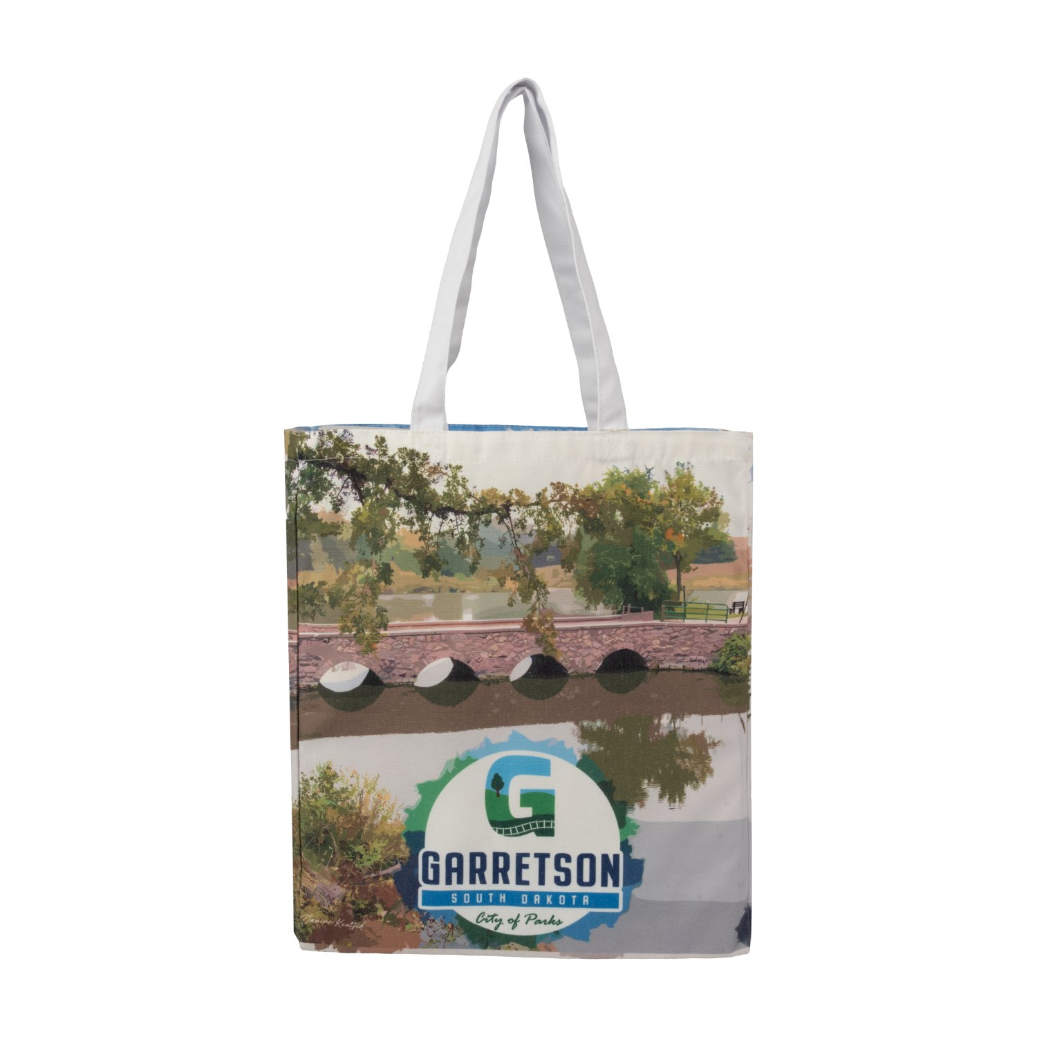 Dye sublimation poly canvas bag thumbnail 14