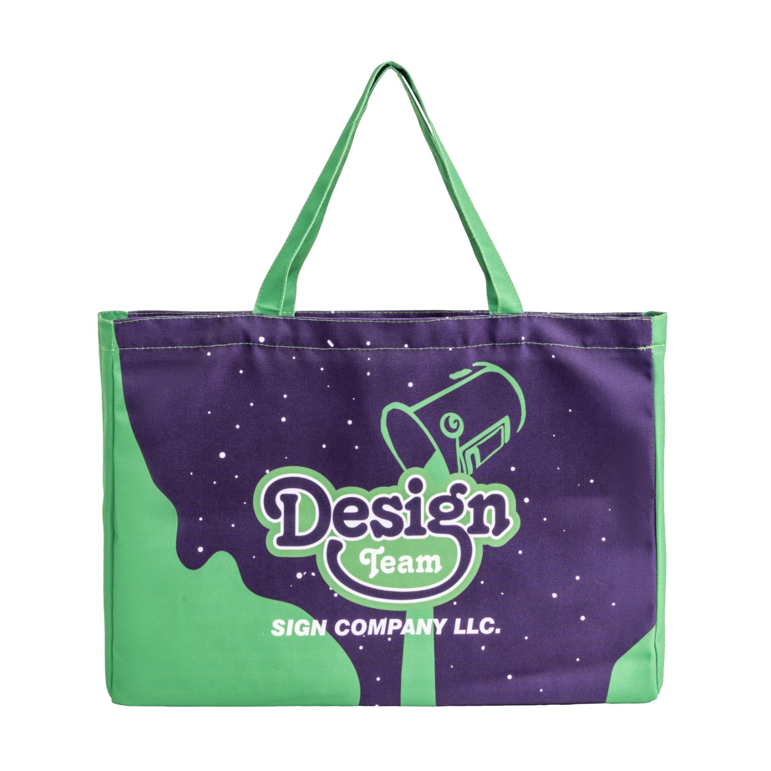 Dye sublimation poly canvas bag thumbnail 2
