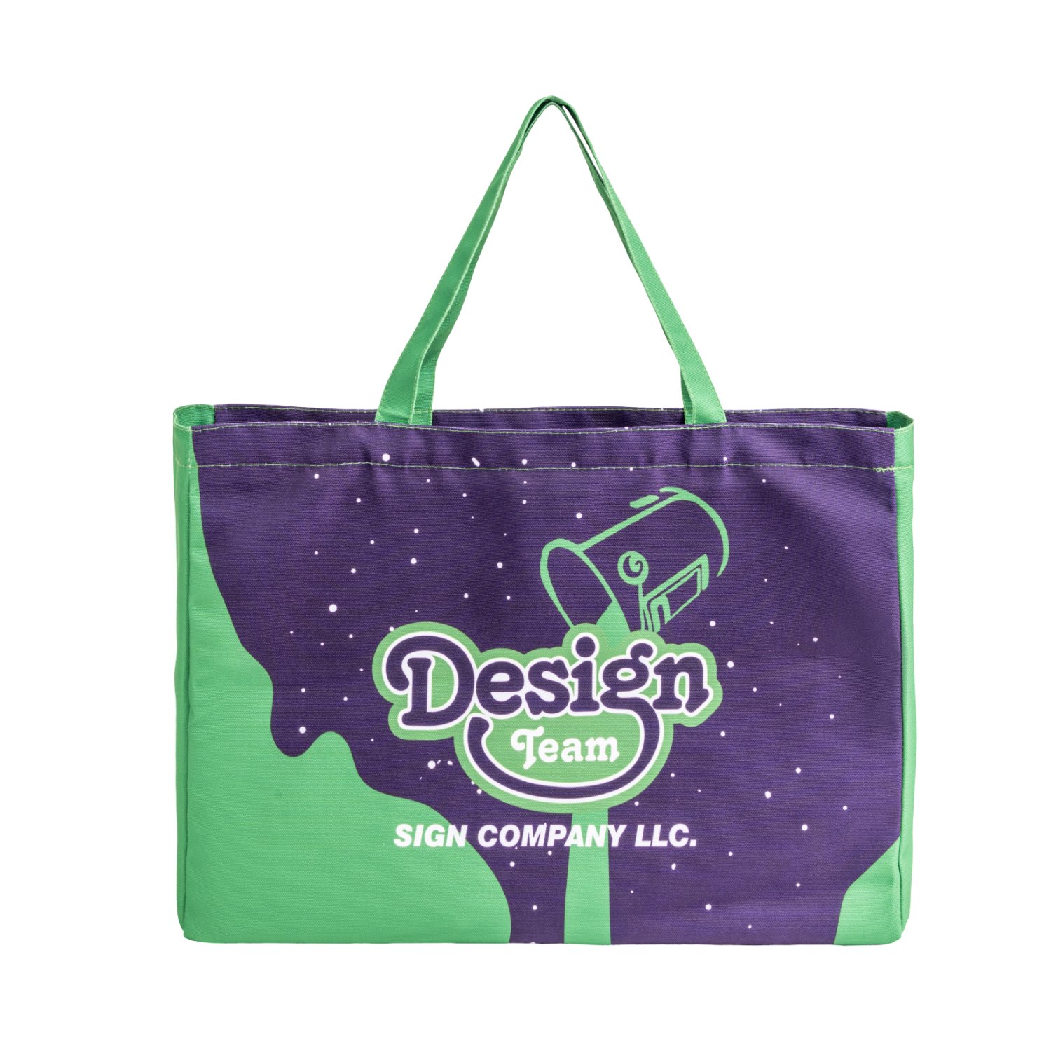 Dye sublimation poly canvas bag thumbnail 3