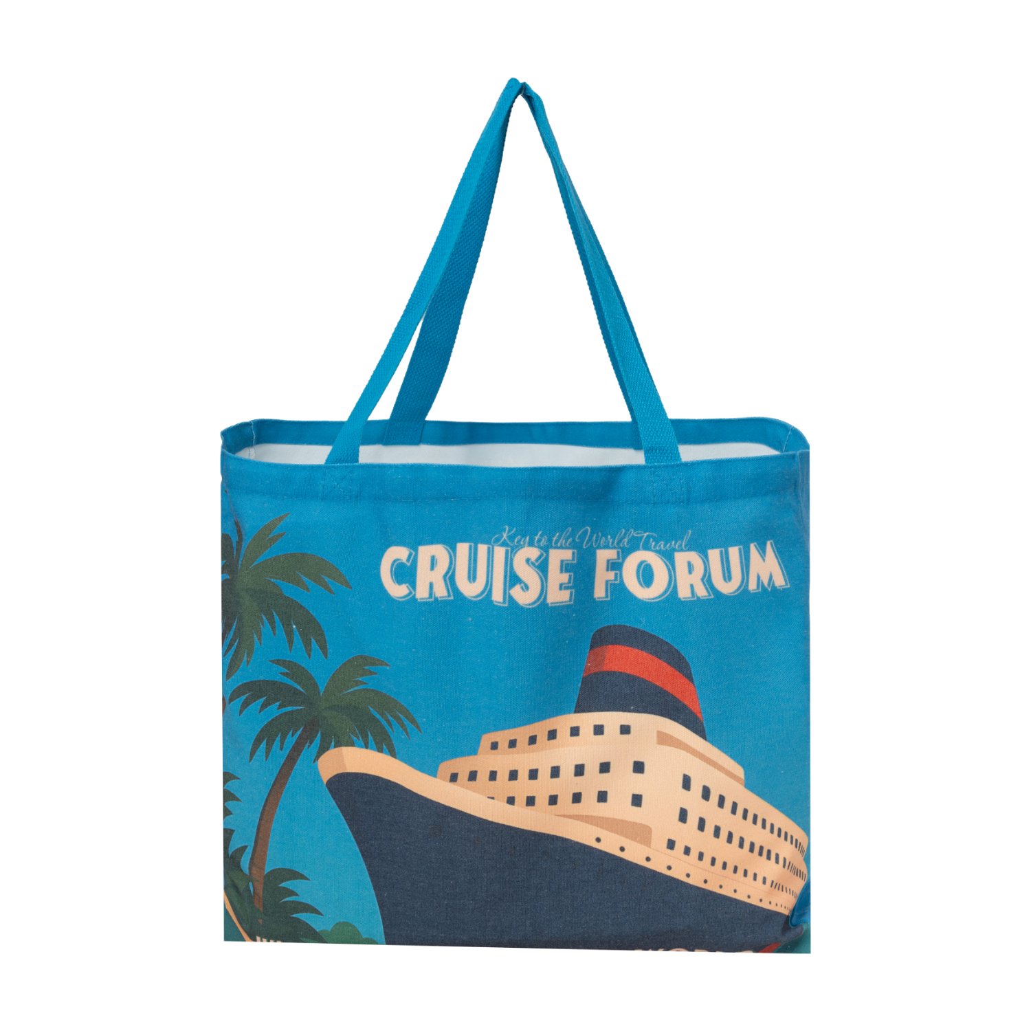 Dye sublimation poly canvas bag thumbnail 5