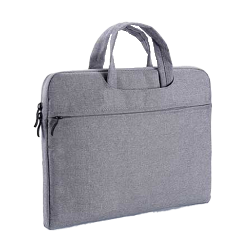 Felt Laptop Sleeve w/ Handle & Two Zippered Compartments