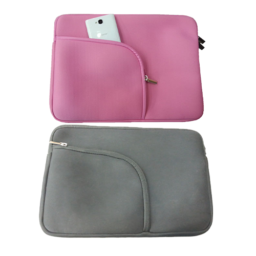 Laptop sleeve / Front Accessory Pocket with zipper