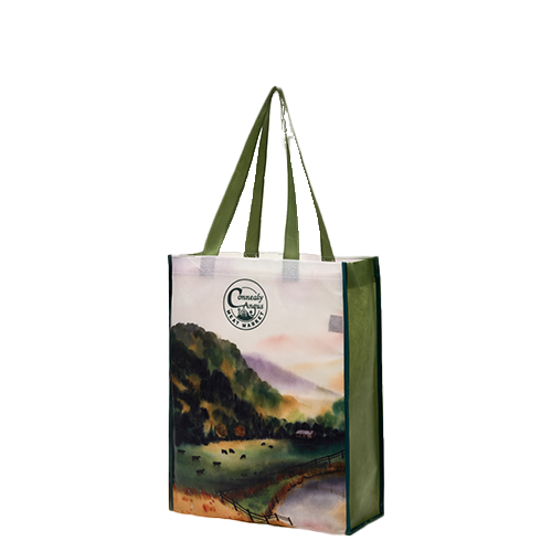 Full Color Sublimated PET Non-Woven Tote Bag thumbnail 2