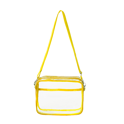 Clear PVC Transparent Crossbody Shoulder Messenger Bag thumbnail 6
