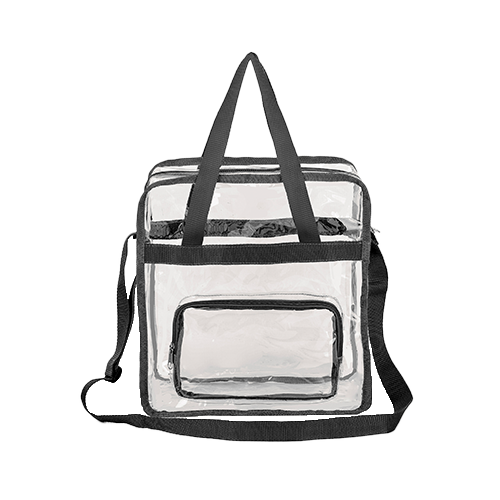 Stadium Approved Tote Bag Clear PVC Transparent Shoulder Handbag