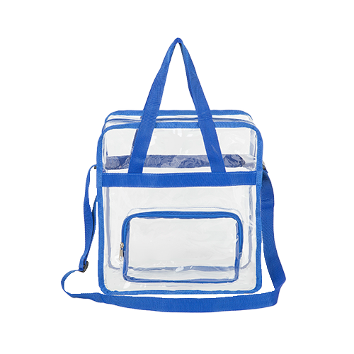 Stadium Approved Tote Bag Clear PVC Transparent Shoulder Handbag thumbnail 2
