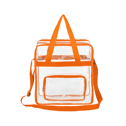 Stadium Approved Tote Bag Clear PVC Transparent Shoulder Handbag thumbnail 5