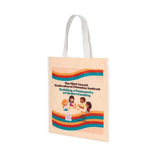 Full Color Sublimated PET Non-Woven Tote Bag thumbnail 2