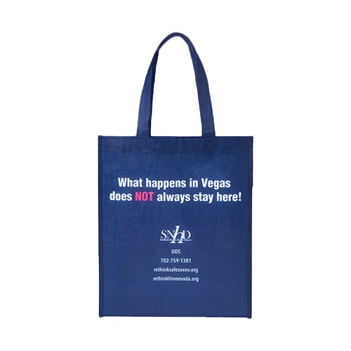 Full Color Sublimated PET Non-Woven Tote Bag thumbnail 4