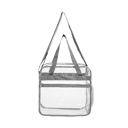 Large PVC Clear Waterproof Travel Shopping Storage Tote Bag thumbnail 3