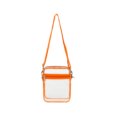 Clear Purse Stadium Approved Crossbody Bag with Adjustable Shoulder Strap