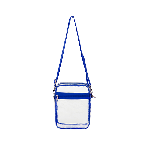 Clear PVC Messenger Bag Crossbody Stadium Approved Purse Bag thumbnail 5