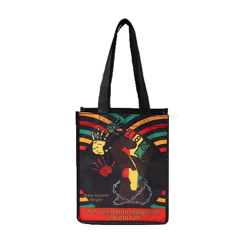 Full Color Sublimated PET Non-Woven Tote Bag w/ Gusset - 2 Sided thumbnail 8