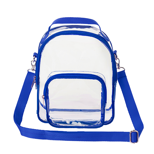 Clear PVC Crossbody Bag Stadium Approved Shoulder Sports Pack thumbnail 2