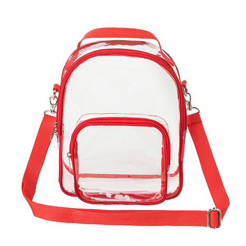 Clear PVC Crossbody Bag Stadium Approved Shoulder Sports Pack thumbnail 6