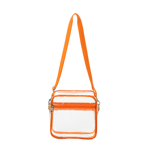 Stadium Approved Handbag Clear PVC Transparent Crossbody Bag thumbnail 5