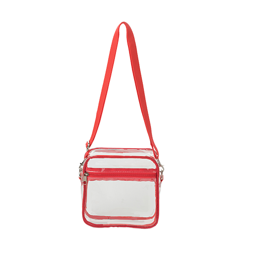 Stadium Approved Handbag Clear PVC Transparent Crossbody Bag thumbnail 6