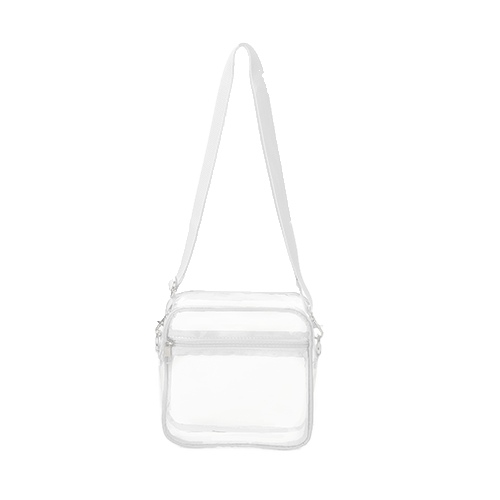 Stadium Approved Handbag Clear PVC Transparent Crossbody Bag thumbnail 7