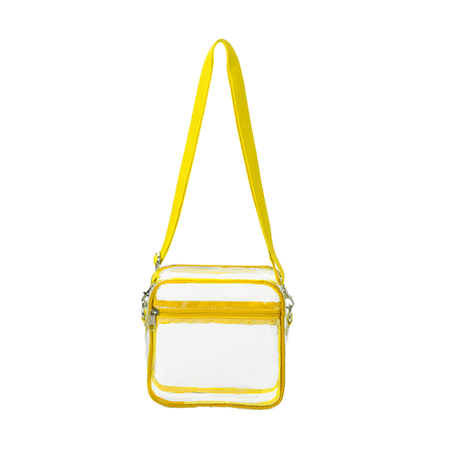 Stadium Approved Handbag Clear PVC Transparent Crossbody Bag thumbnail 8