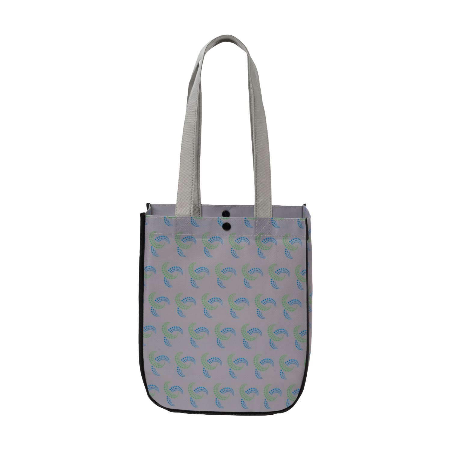 Sublimated PET Non-Woven Full Color Rounded Bottom Tote Bag thumbnail 3