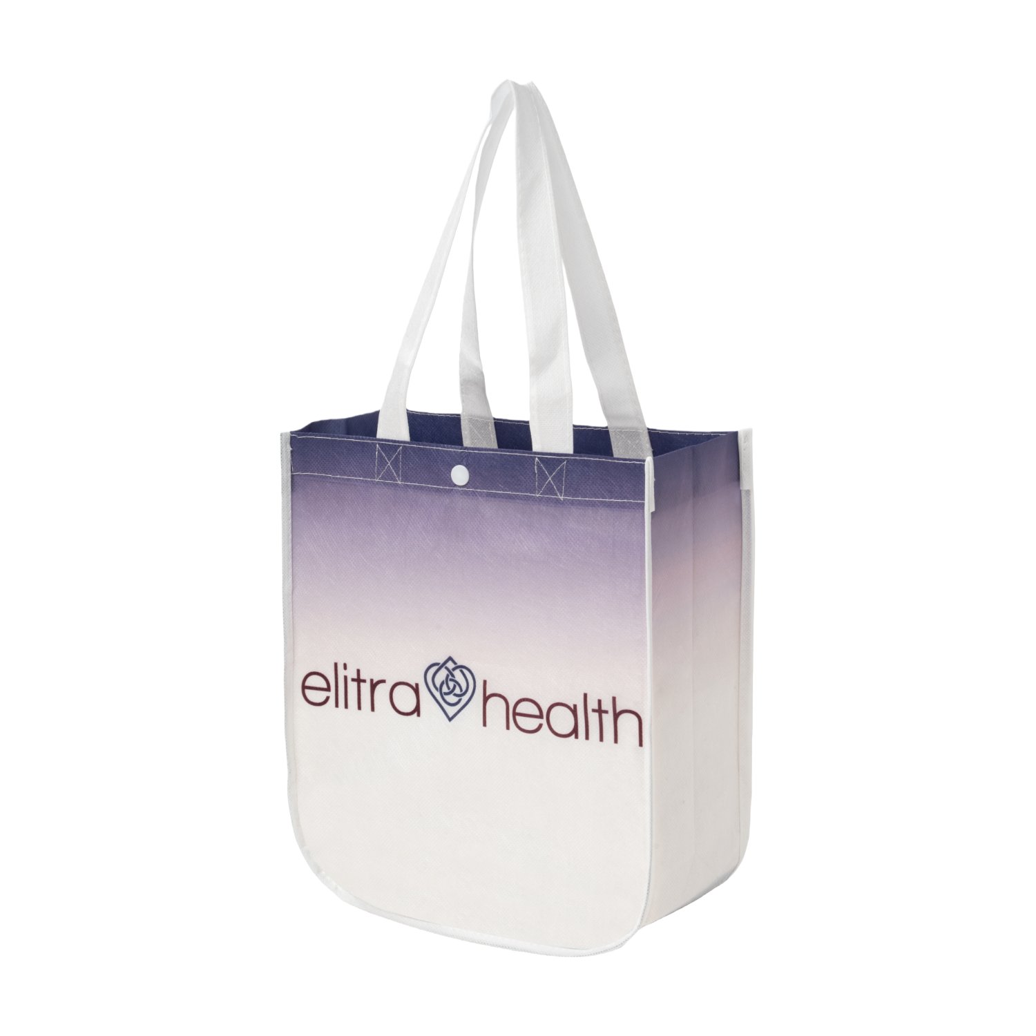 Sublimated PET Non-Woven Full Color Rounded Bottom Tote Bag thumbnail 5