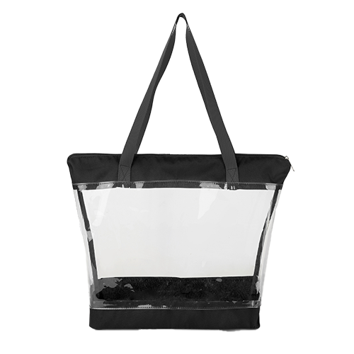 Clear PVC Transparent Shoulder Tote Bag