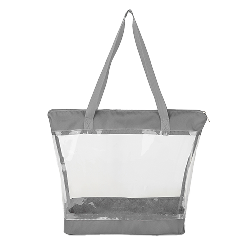 Clear PVC Transparent Shoulder Tote Bag thumbnail 4