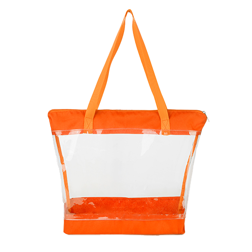 Clear PVC Transparent Shoulder Tote Bag thumbnail 6