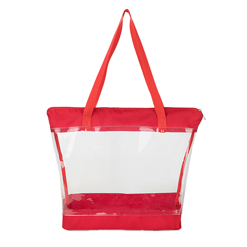 Clear PVC Transparent Shoulder Tote Bag thumbnail 7