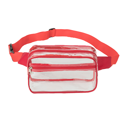 Waist Bag Stadium Approved Clear PVC Transparent Fanny Pack thumbnail 4